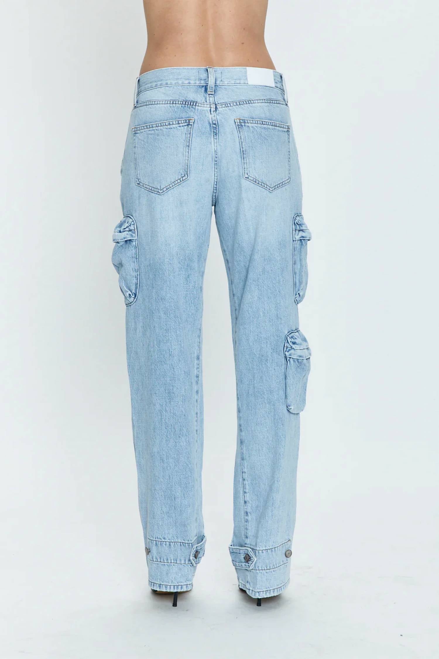 Pistola - Women's Bobbie Cargo Mid Rise Vintage Pant