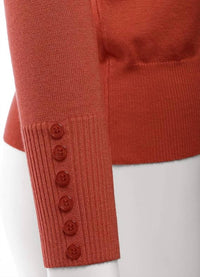 Made By Johnny - Women's Classic V Neck Cardigan