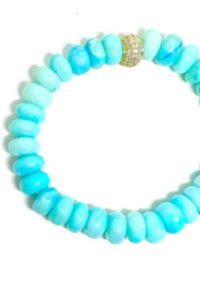 Accessory Concierge - Women's Mai Tai Bracelet - blue - bracelets - jewelry