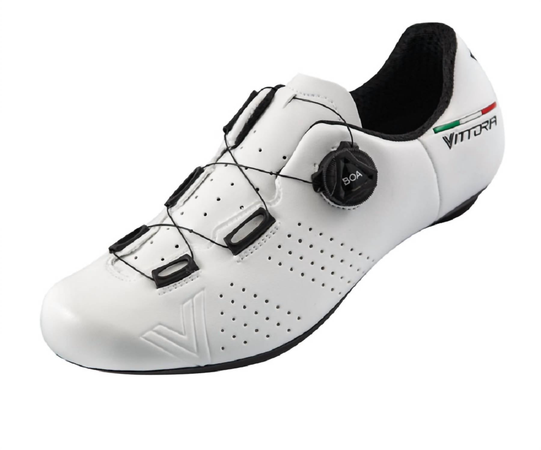 Vittoria Women's Alise Road Cycling Shoes in white - women's shoe