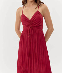 Adelyn Rae - Jasmine Pleated Midi Dress
