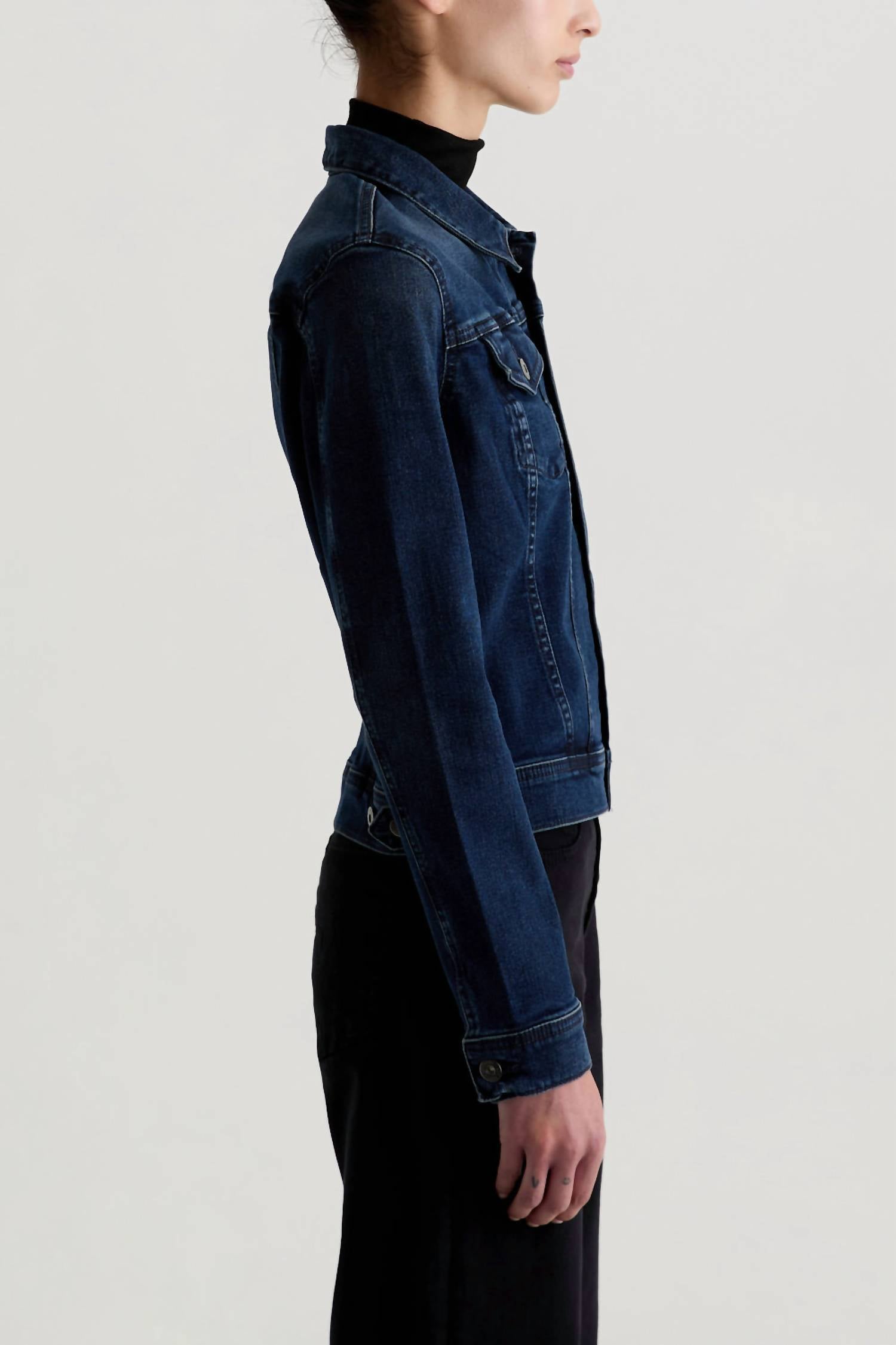 AG Jeans Robyn Slim Jacket in side effect - women's jacket - alternate view