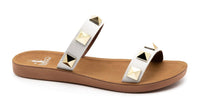Corkys Footwear Women's Daiquiri Sandals in white - women's sandal