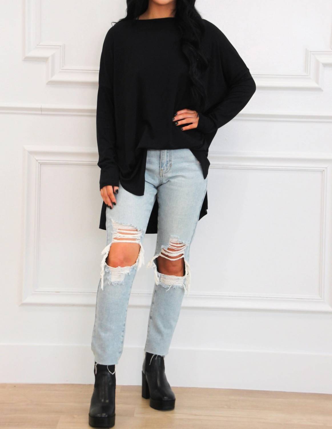 Zenana - Closet Basic Oversized Soft Top