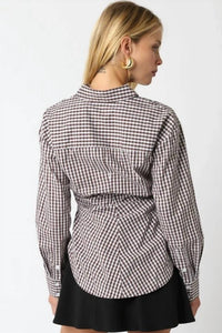 Olivaceous - Vanessa Gingham Shirt