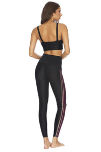 Beach Riot Jade Legging in multi stripe - women's pants - alternate view