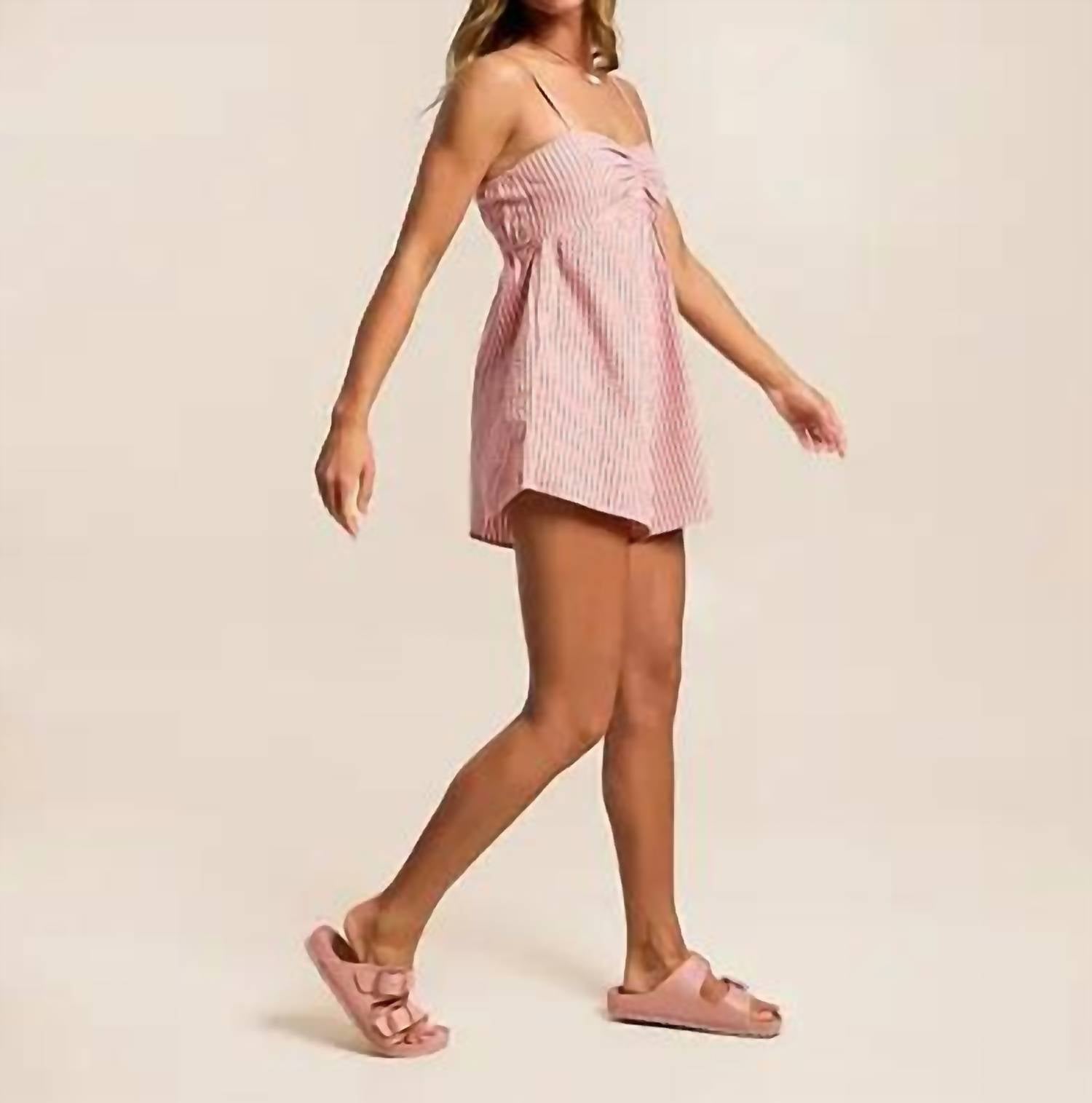 Billabong - Star Glow Striped Romper