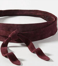 Ada Collection - Women's Wrap Suede Belt