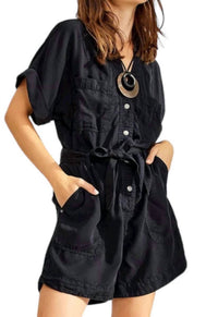 Summum - Breezy Tencel Playsuit