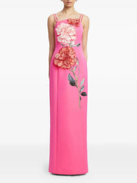 Leo Lin - Arianna Applique Floral Maxi Dress