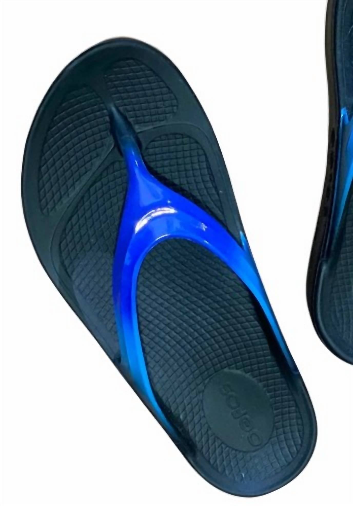 Oofos - Women's Oolala Shiny Thong Sandal