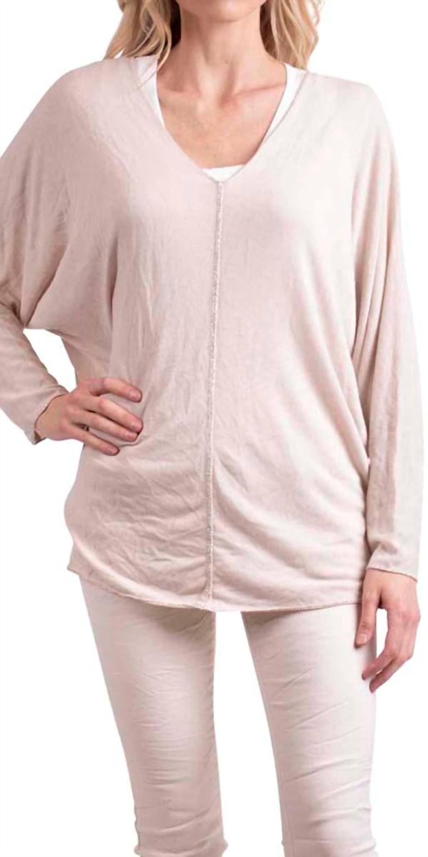 Gigi Moda - Cammie V-neck Sweater