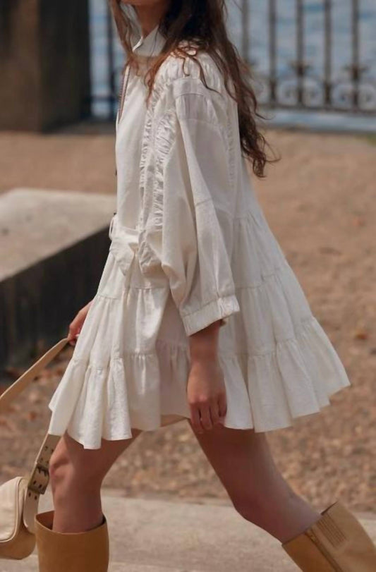 Free People - Ivory Belted Swing