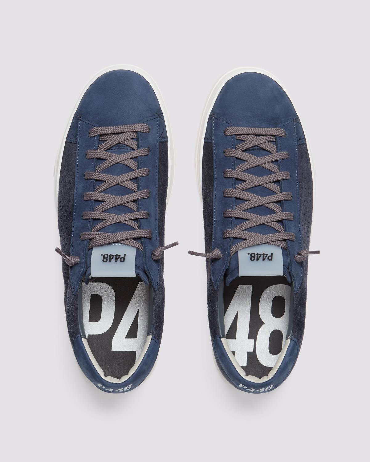 P448 - Men's Jack Leather & Suede Sneakers