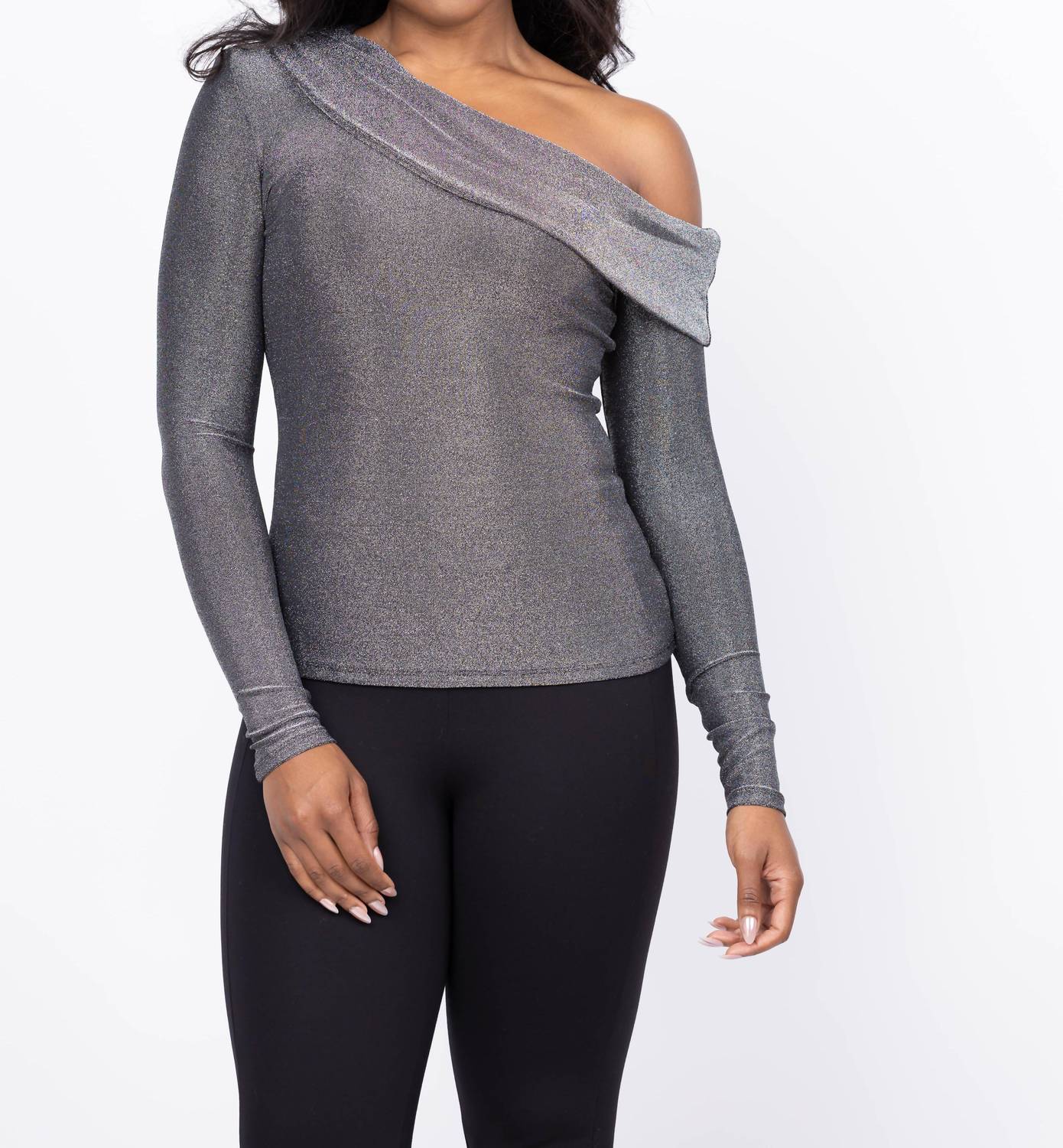 Ramy Brook - Carrie Sparkle Off-the-shoulder Top