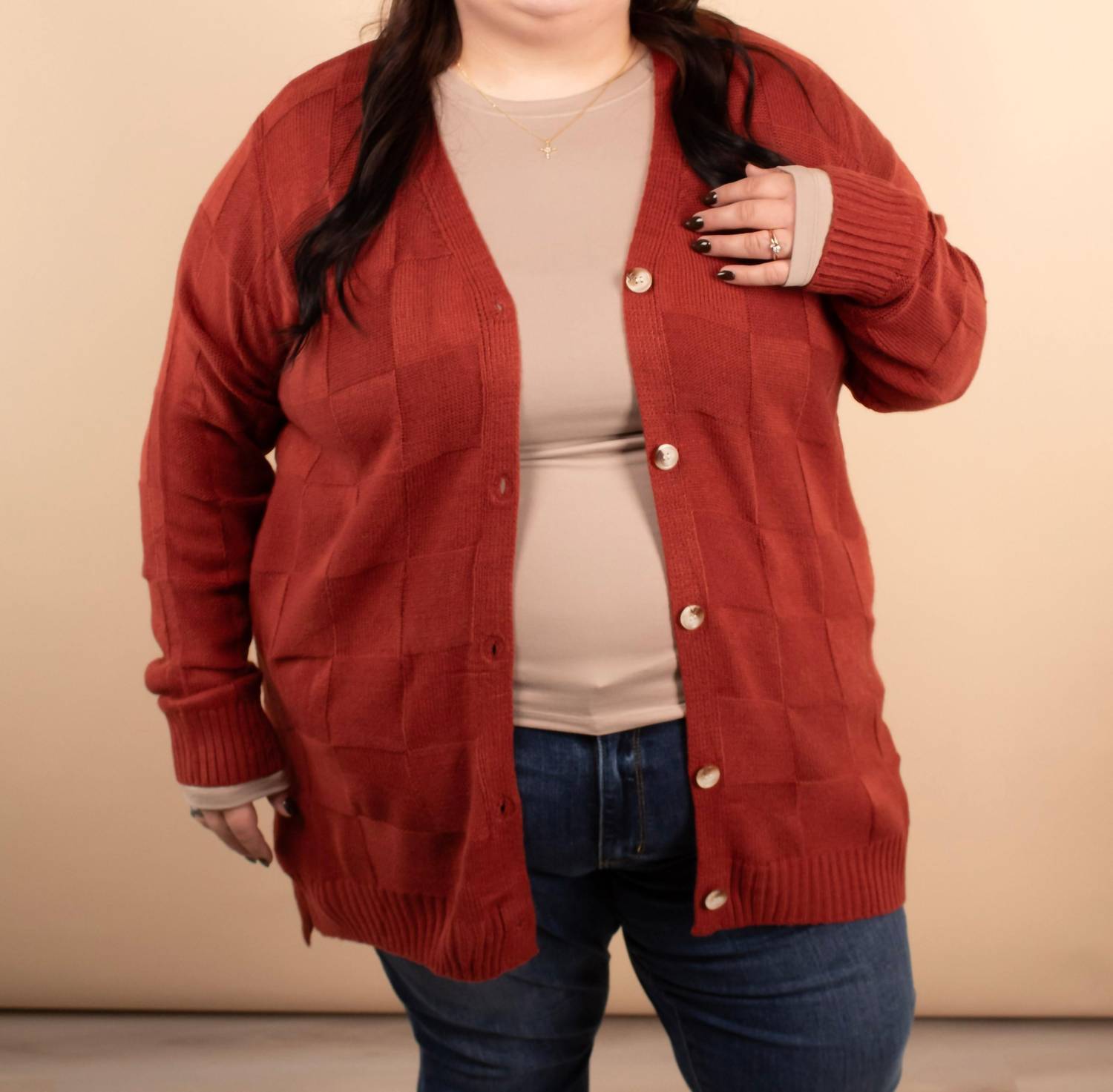 Michelle Mae - Sweater Season Textured Cardigan