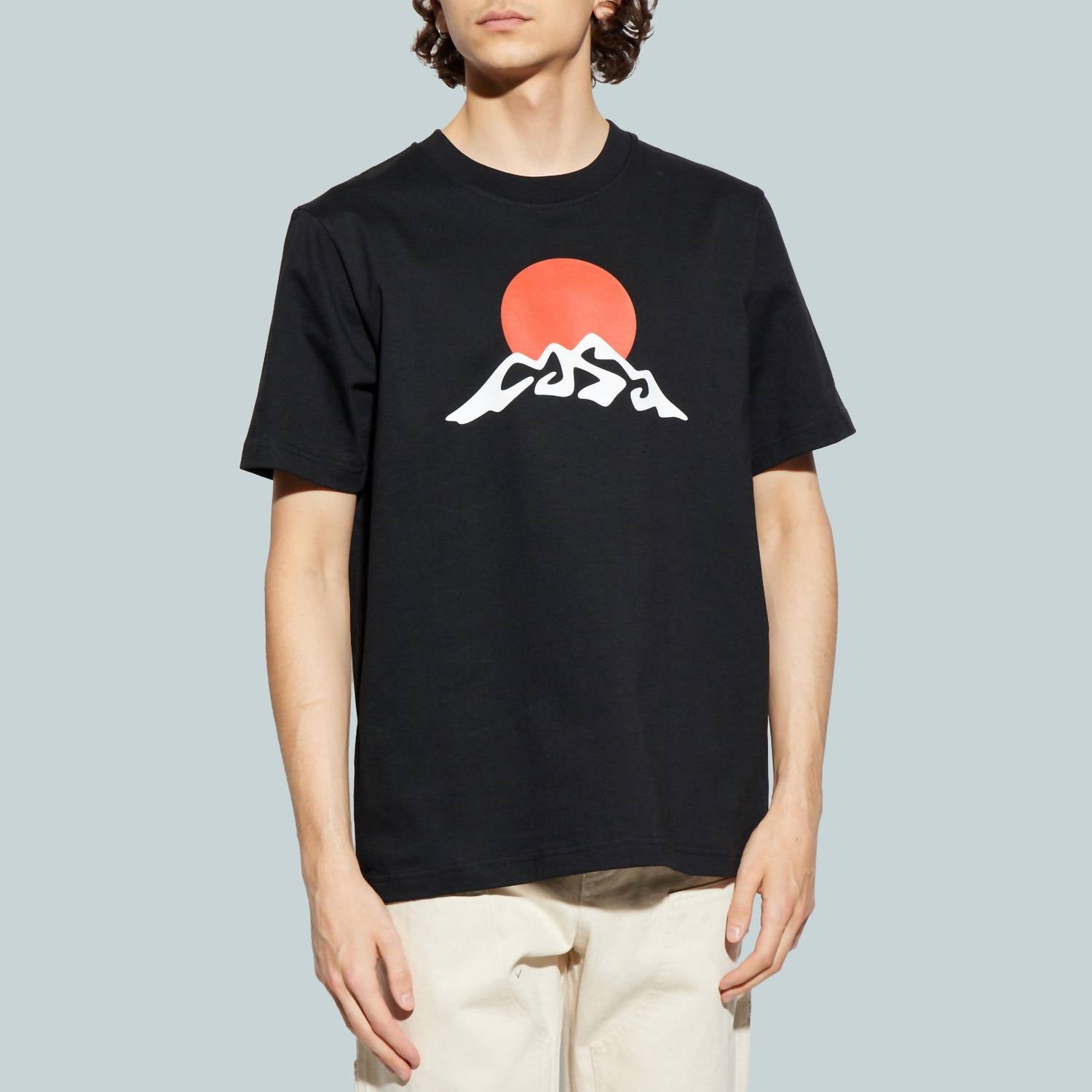 Casablanca - Montagne White Snow Printed T-shirt