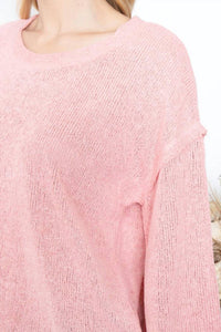 New In - Puff Sleeve Knit