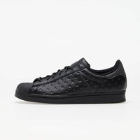 adidas Men's Pharrell Williams Superstar Sneakers in black - men's sneaker - detail view