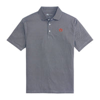 ONWARD RESERVE Men's Auburn Scope Printed Performance Polo in navy blue multi - men's shirt