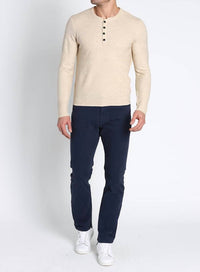 Jachs New York - Mixed Stitch Waffle Sweater Henley