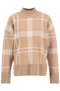 Barbour - Harriet Tartan High-neck Jumper