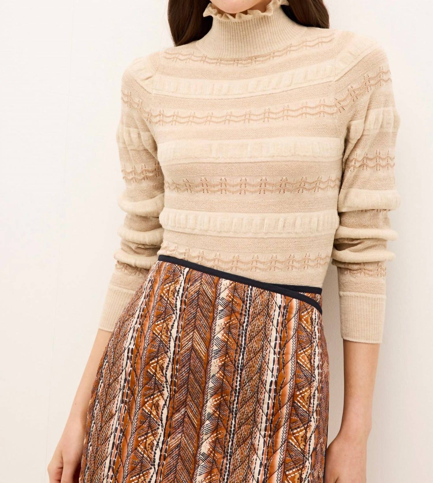 Marie Oliver - Adison Long Sleeve Top