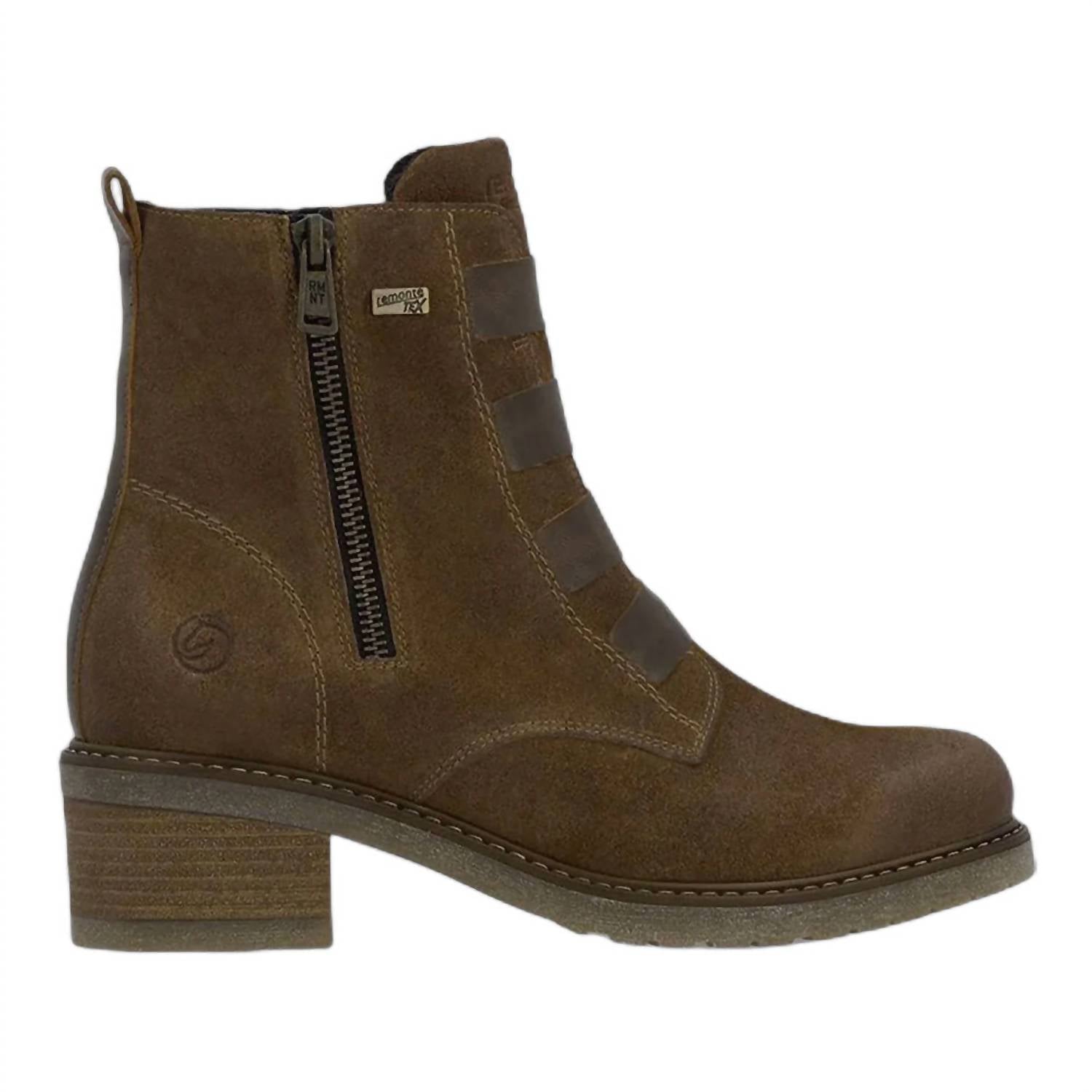 Remonte - Women's Real Leather Mid Height Boots