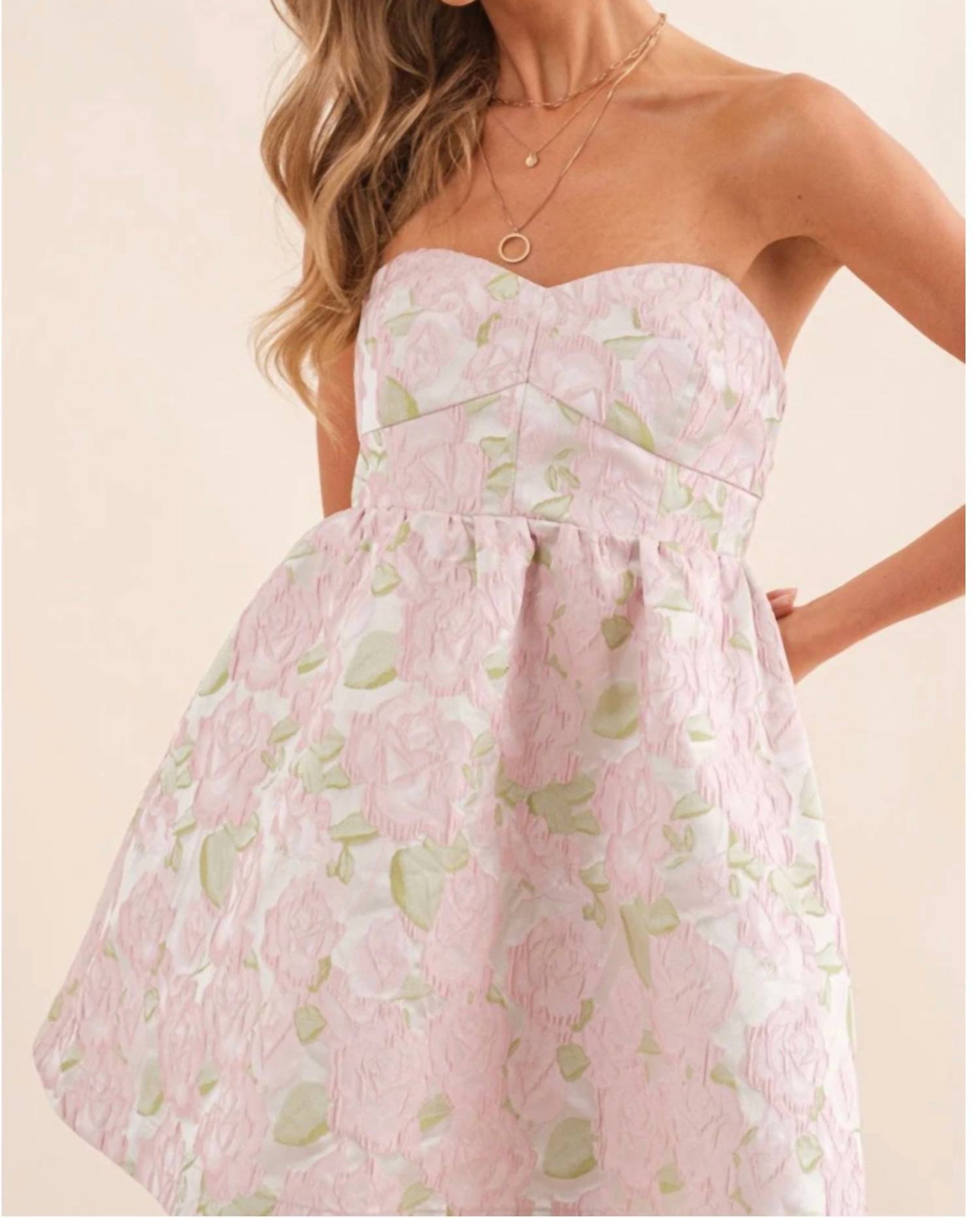 Blue B - Adeline Floral Mini Dress