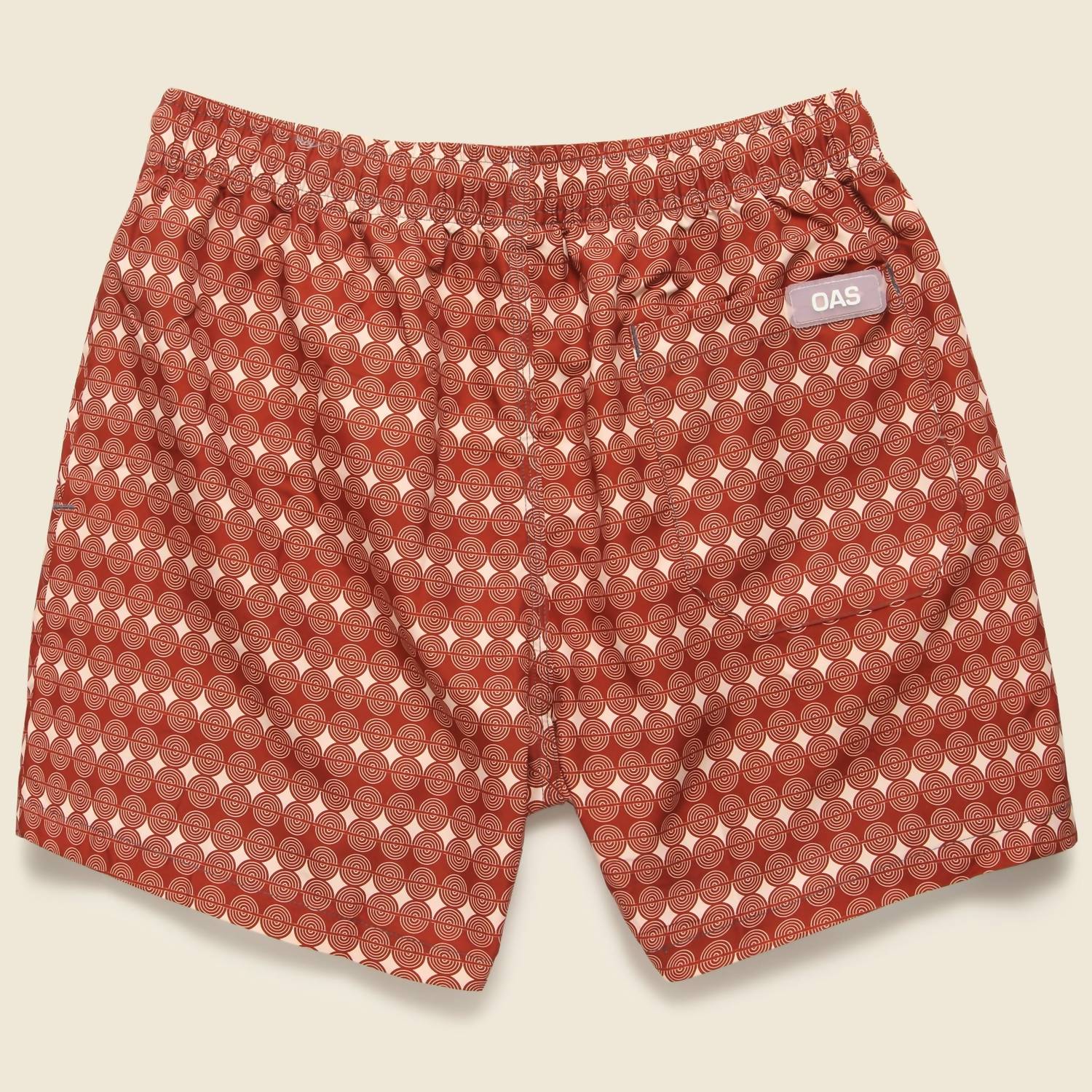 Oas - Men's Bulls Eye Pull-on Swim Shorts