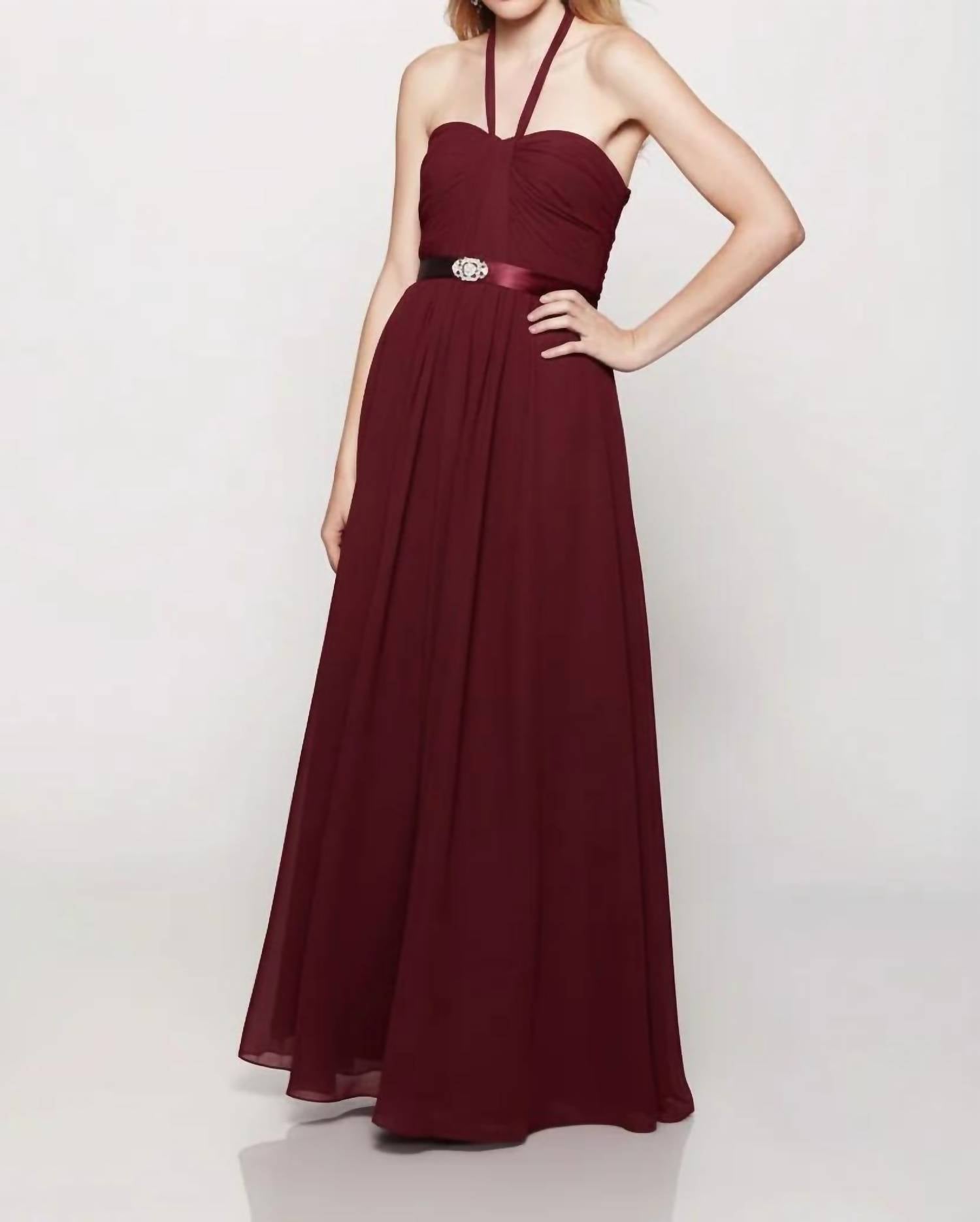 Last Dress - Stellar Nights Halter Neck Gown
