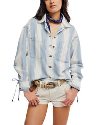 Free People - Women's Crossroads Striped Button Down