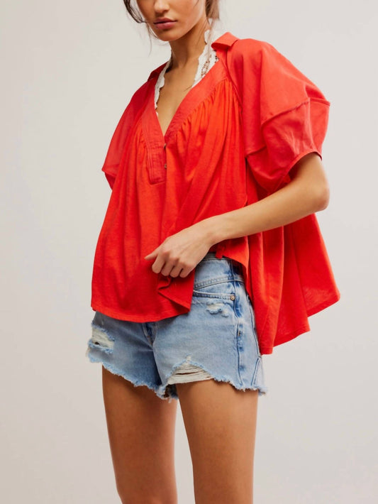 Free People - Sunray Babydoll Top