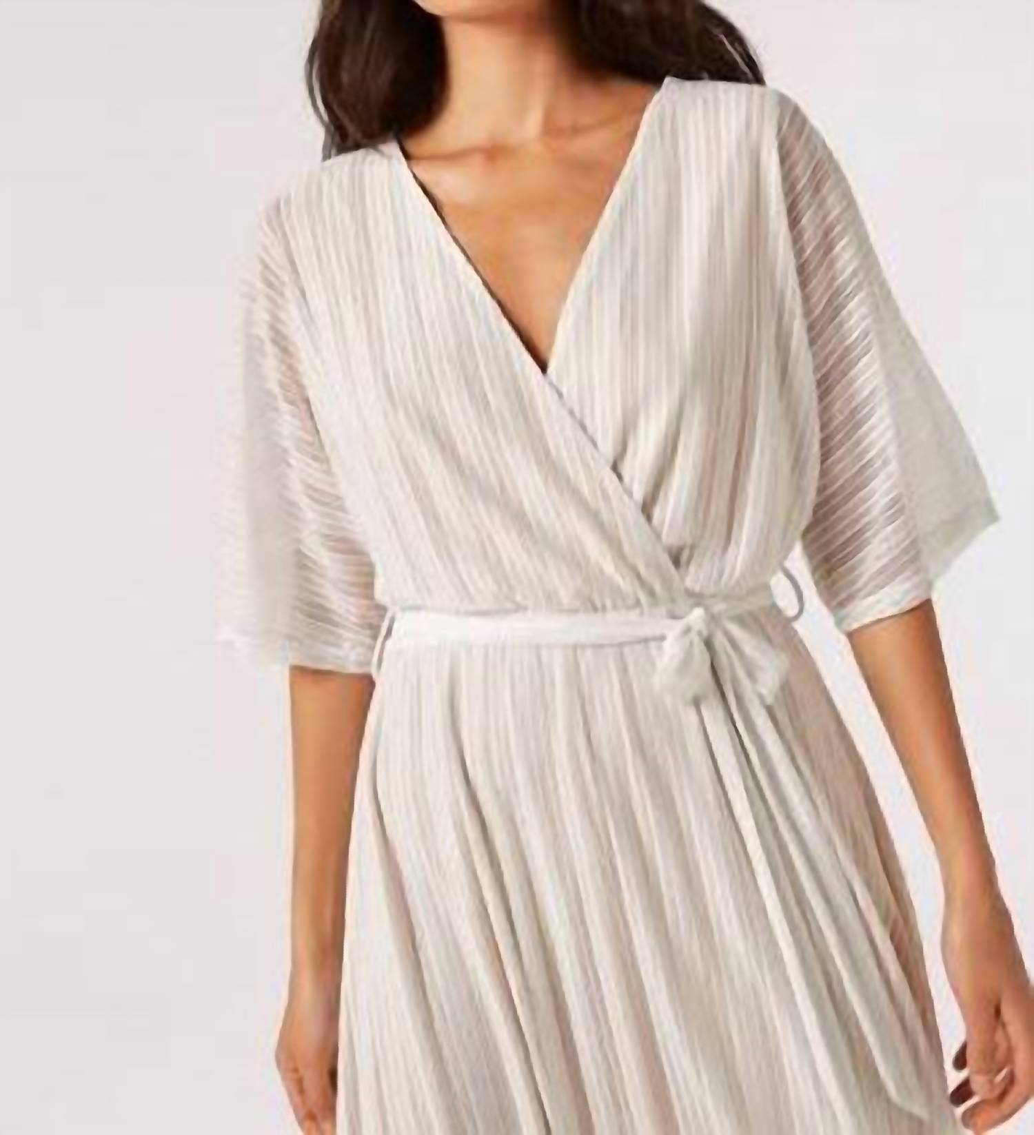 Apricot - Shimmer Kimono Midaxi Dress