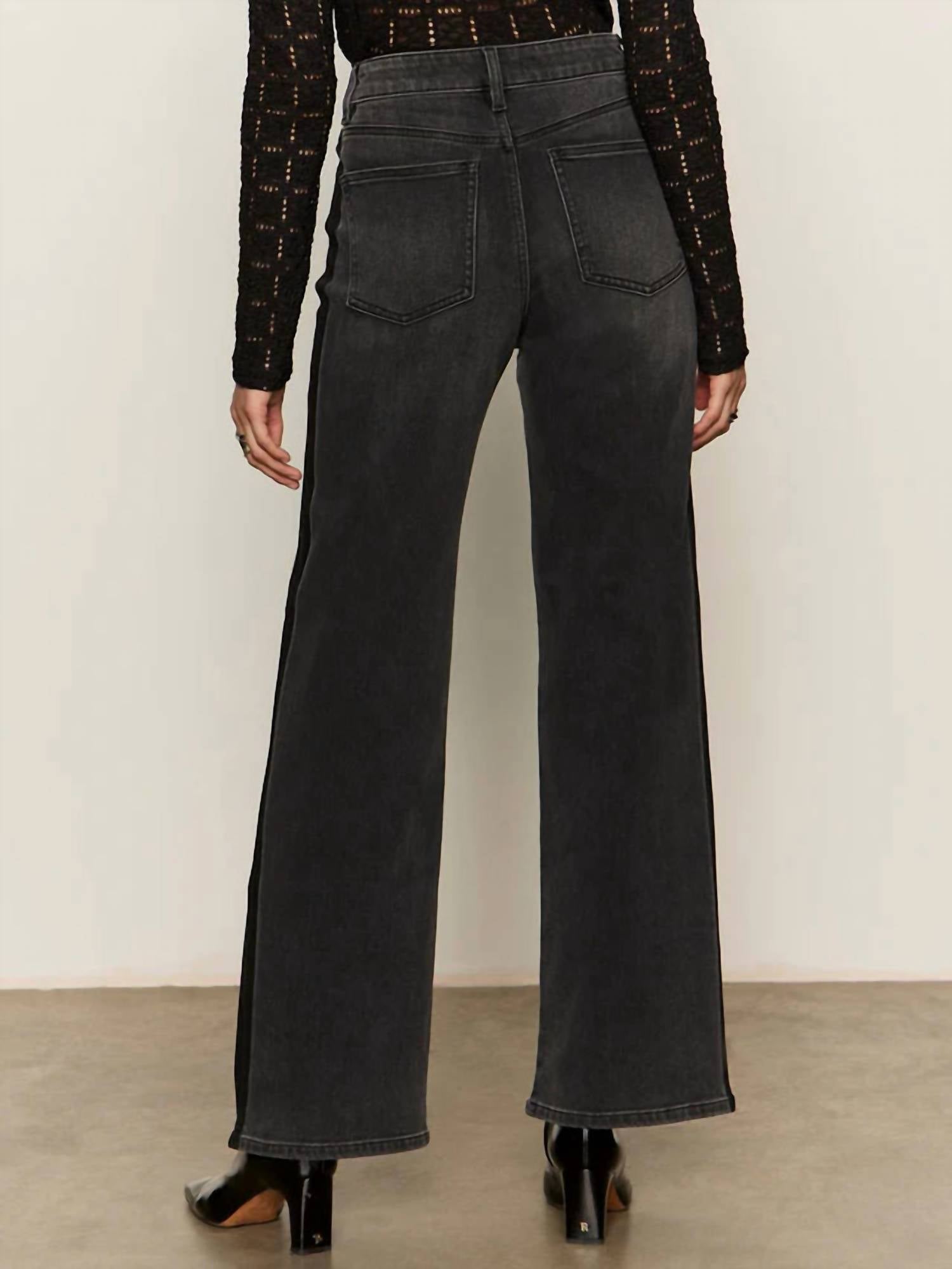 Sanctuary - Tuxedo Relaxed Straight Jean