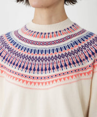 Jumper1234 - Fairisle Yoke Crew Sweater