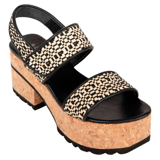 Homers - Women's Venice Leather Platform Wedges