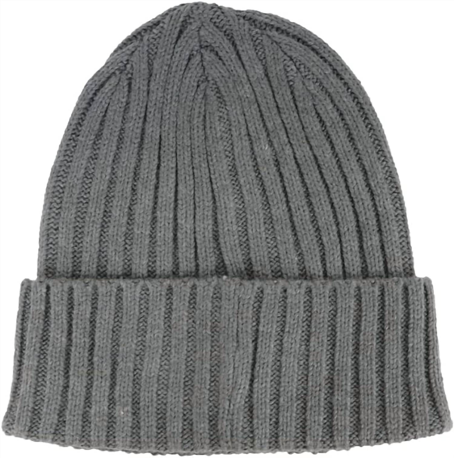 Fleece Big Flag Beanie Hat