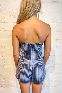Adeline - Alessia Striped Low-Waist Short