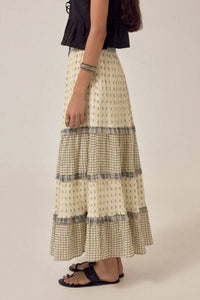 Maison Hotel - Cosette Long Tiered Skirt