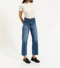 Daze - Pleaser High Rise Wide Leg Jean