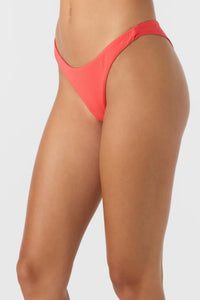 O'Neill - Saltwater Solids Rib Hermosa Skimpy Bikini Bottoms