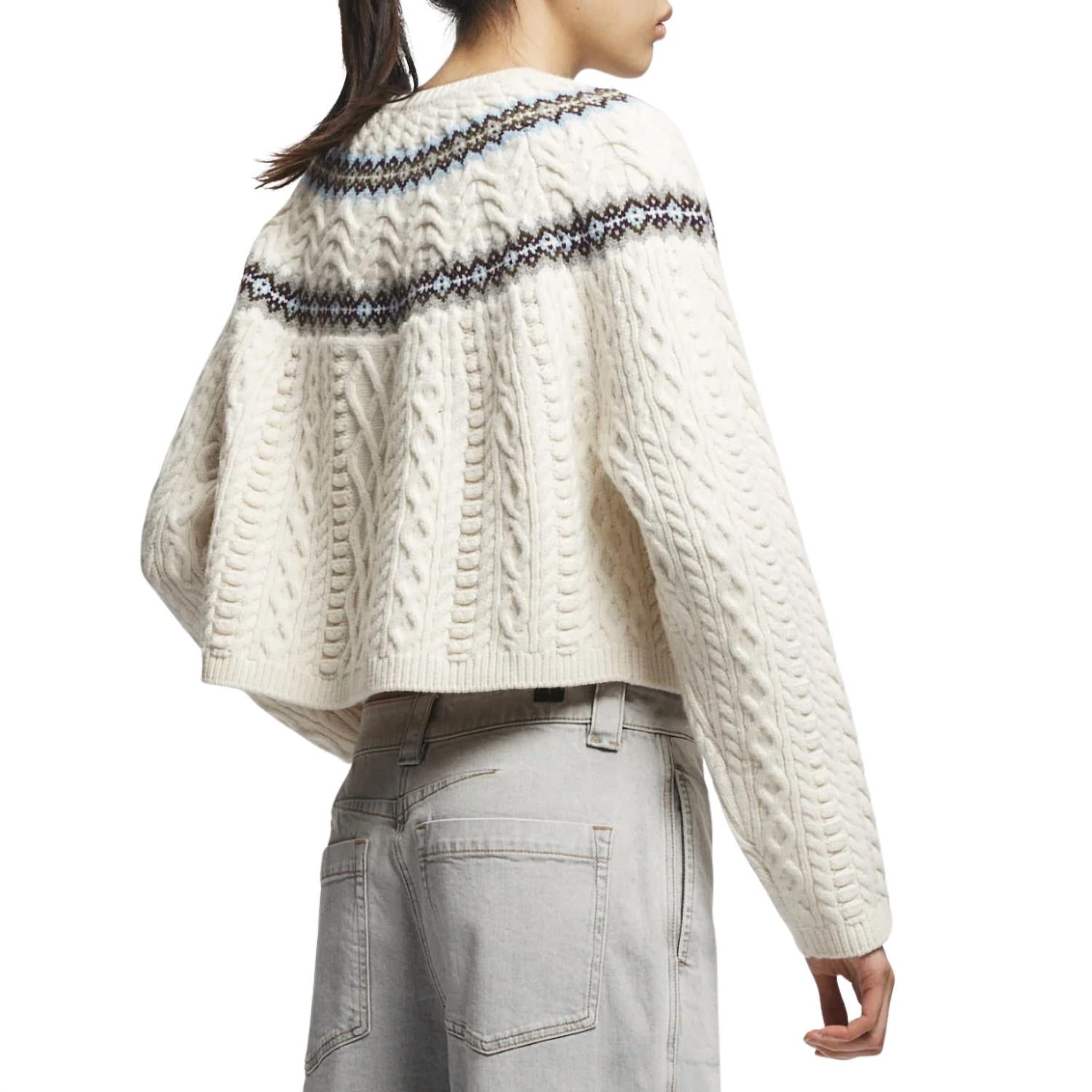 Saint Art - AINSLEY FAIR ISLE SWEATER