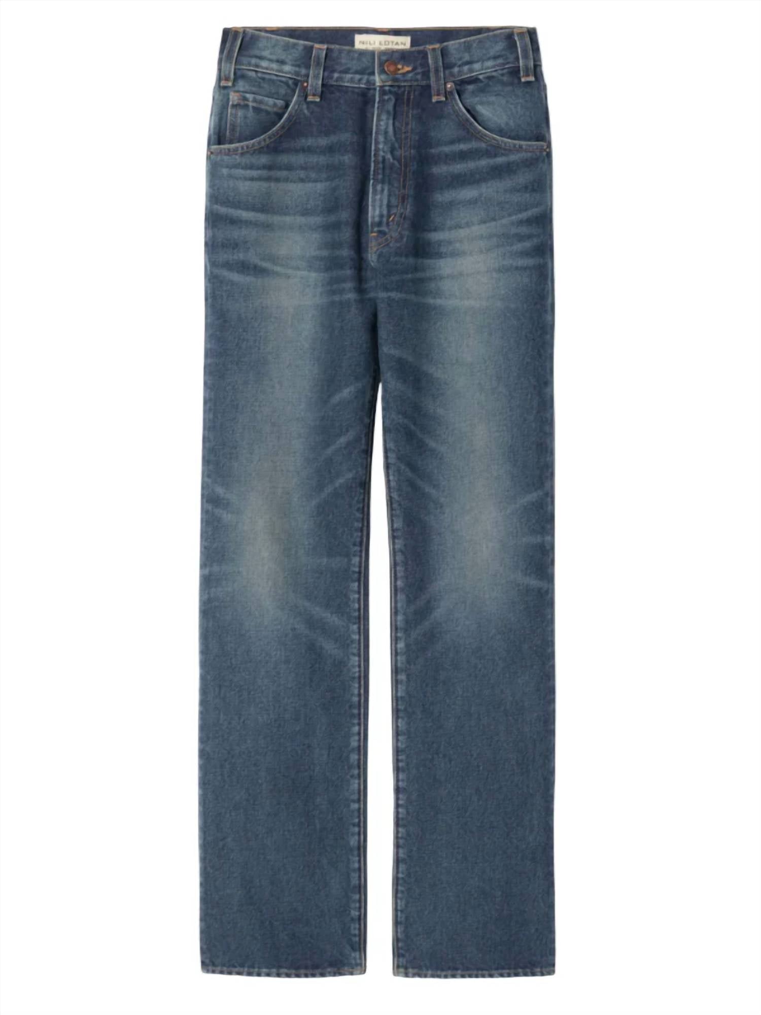 Nili Lotan - Joan High-rise Straight Leg Jean