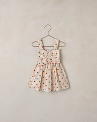 NORALEE Girls Cindy Dress in red hearts - kids' dress
