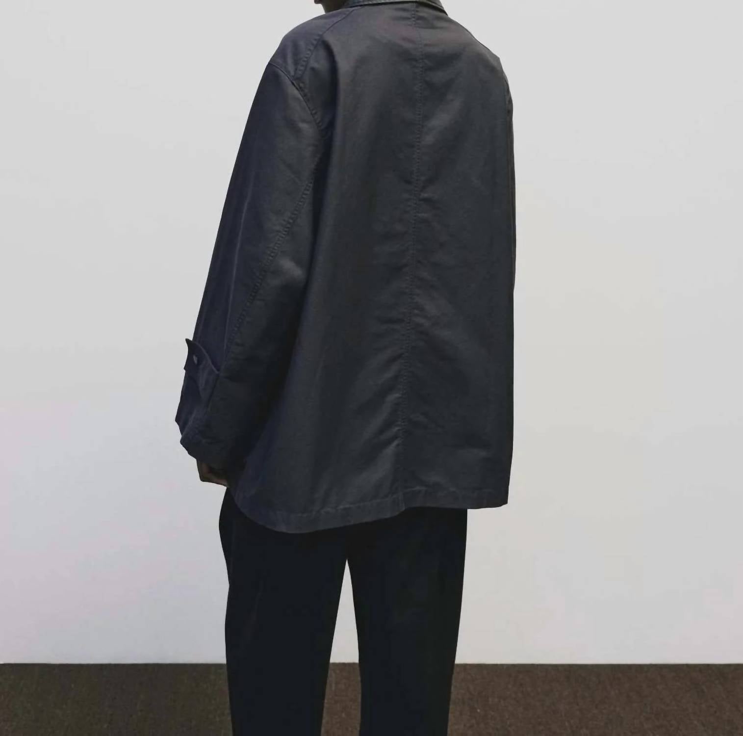 Mijeong Park - Contrast Collar Work Jacket