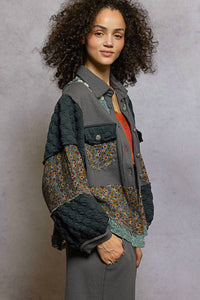 Pol - Pearl And Floral Jacket