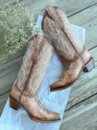 Corral - Women's Circle G Embroidery & Studs Boot