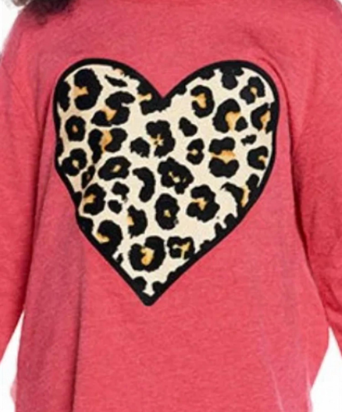 Chaser - Leopard Heart Tee
