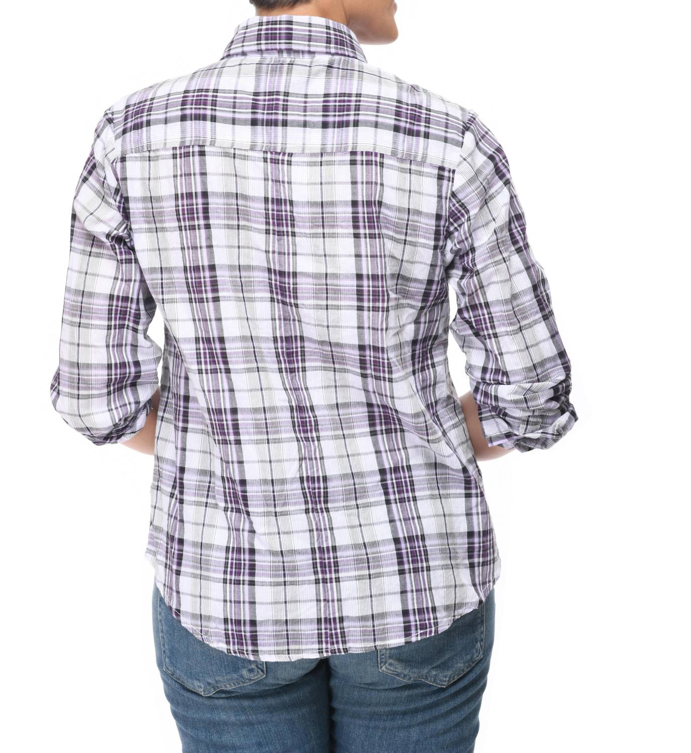 Tulip Clothing - Boyfriend Button-front Shirt